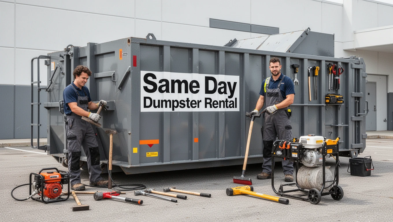 Same Day Dumpster Rental
