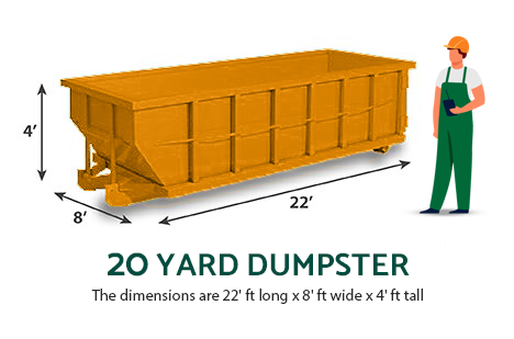 20 Yard Dumpster